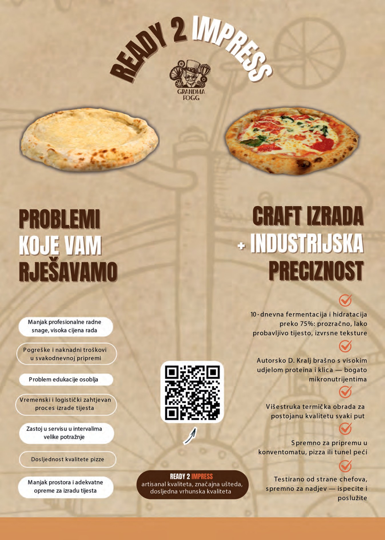 Ready 2 Impress - gotove podloge za pizzu
